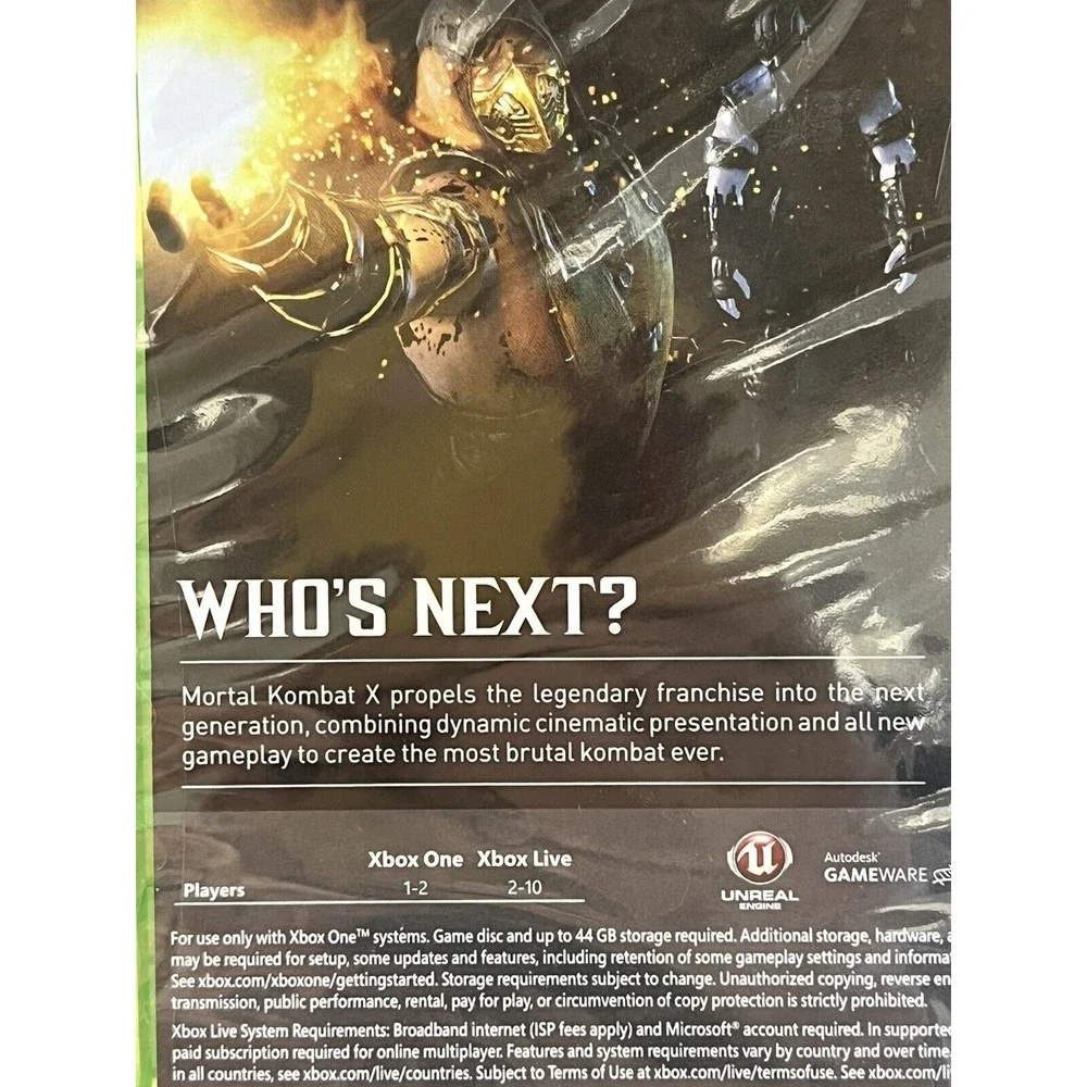 Mortal Kombat X - Microsoft Xbox One Sealed New